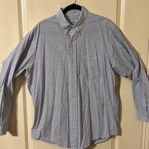Brooks Brothers 346 button down dress shirt.            Size 16 1/2-34-35